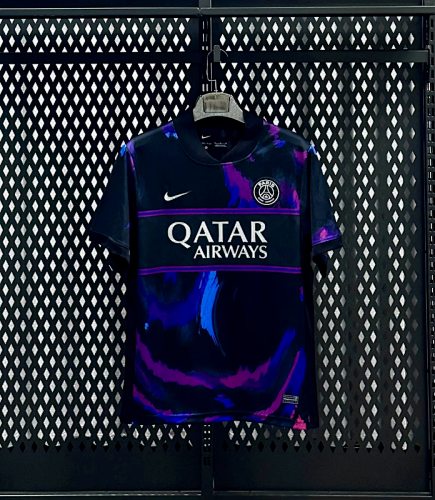 25-26 PSG Black Purple Special Jersey