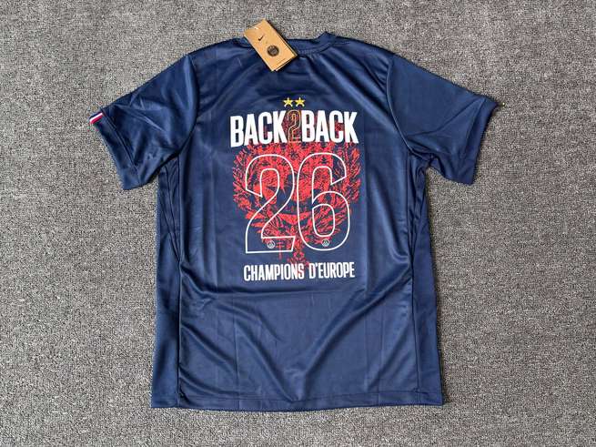 25-26 PSG Fifth Home Kit With Stars Soccer Jersey