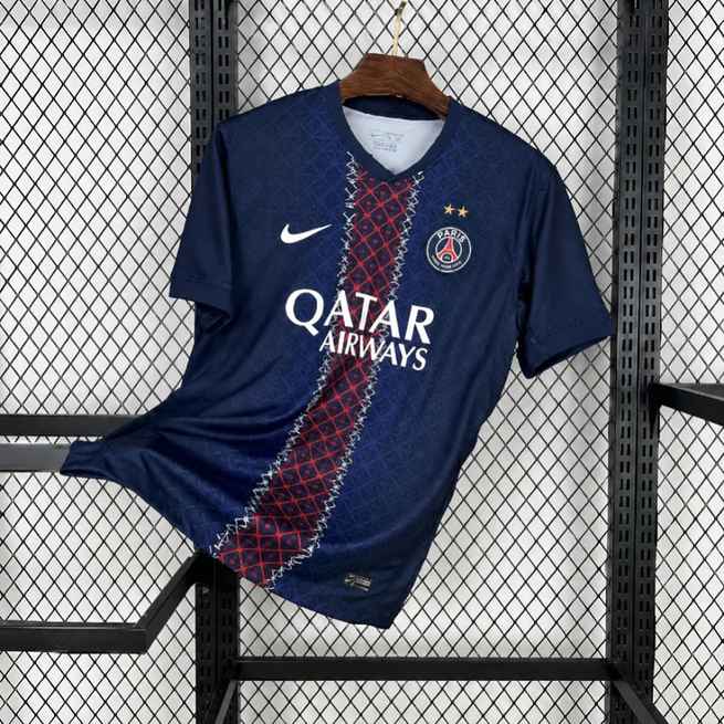 25-26 PSG Home Kit With Stars S-4XL