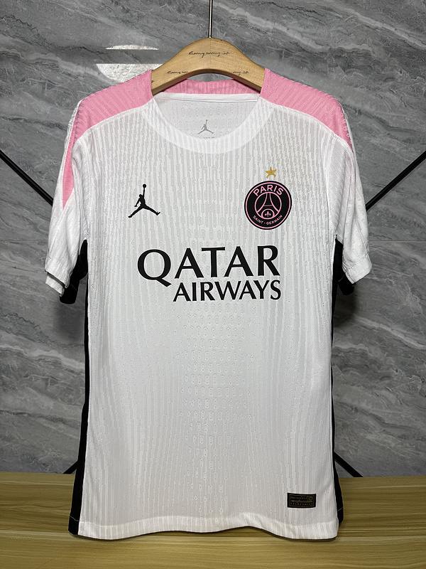 25-26 PSG Jordan white player version jersey size S-2XL
