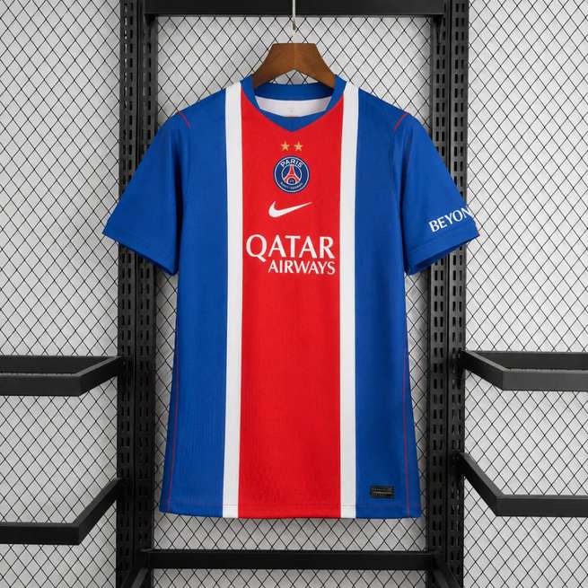 26-27 PSG Home Kit With Stars S-4XL