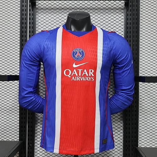 26-27 Player PSG Home Long Sleeve Kit S-3XL Cheap Football Jersey Wholesale Yupoo