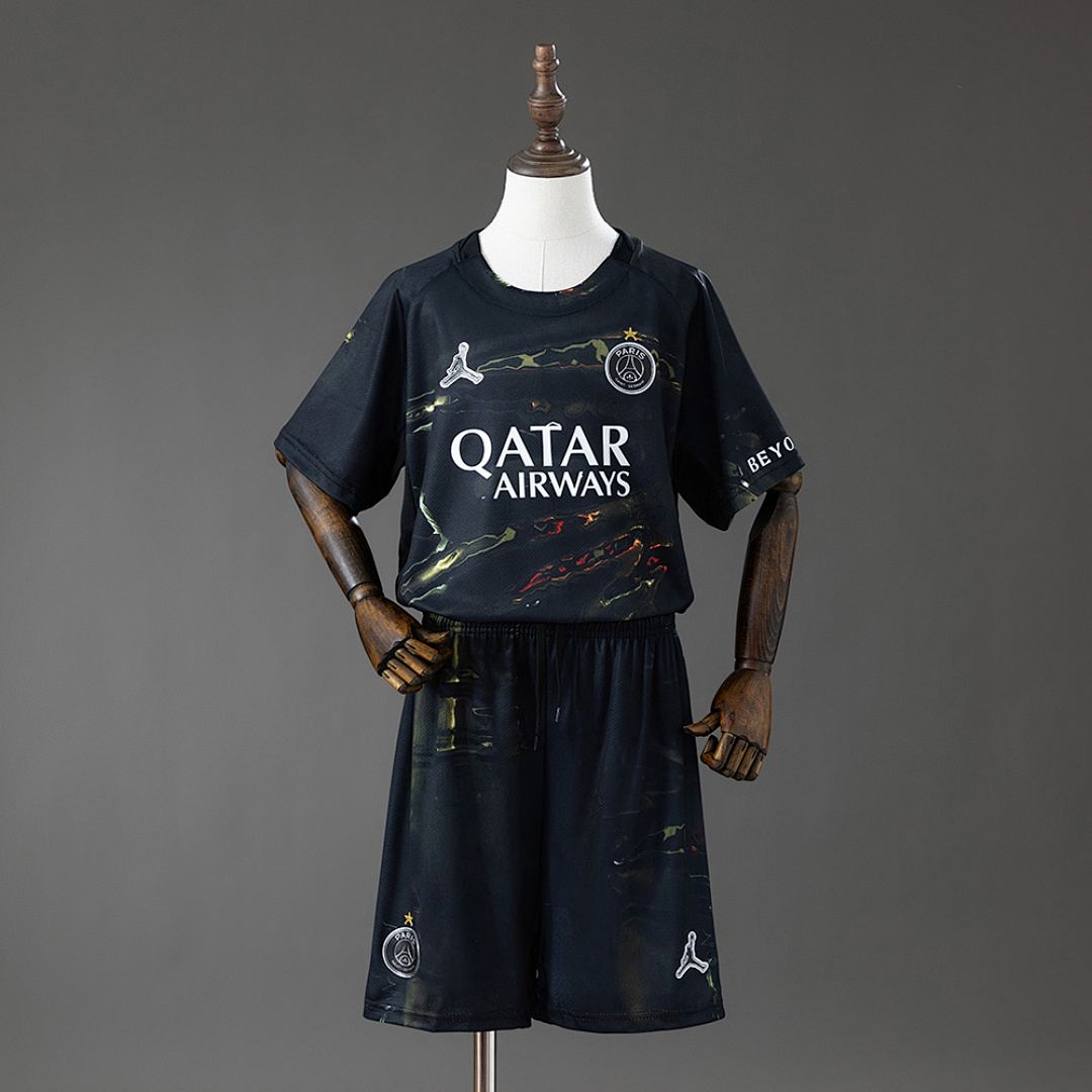 PSG 25/26 Night Edition Kids Kit Jersey SIZE 16-28