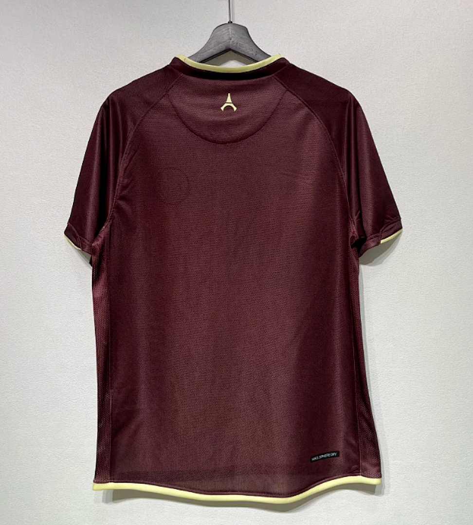 Retro PSG 2006/07 Away Red Soccer jersey