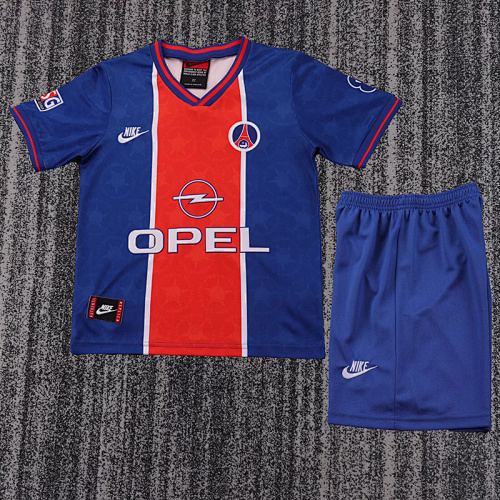Retro PSG Paris 1995/96 Home kids jersey