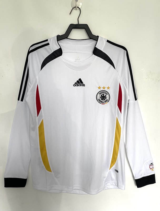 2006 Germany home Long sleeve retro jersey