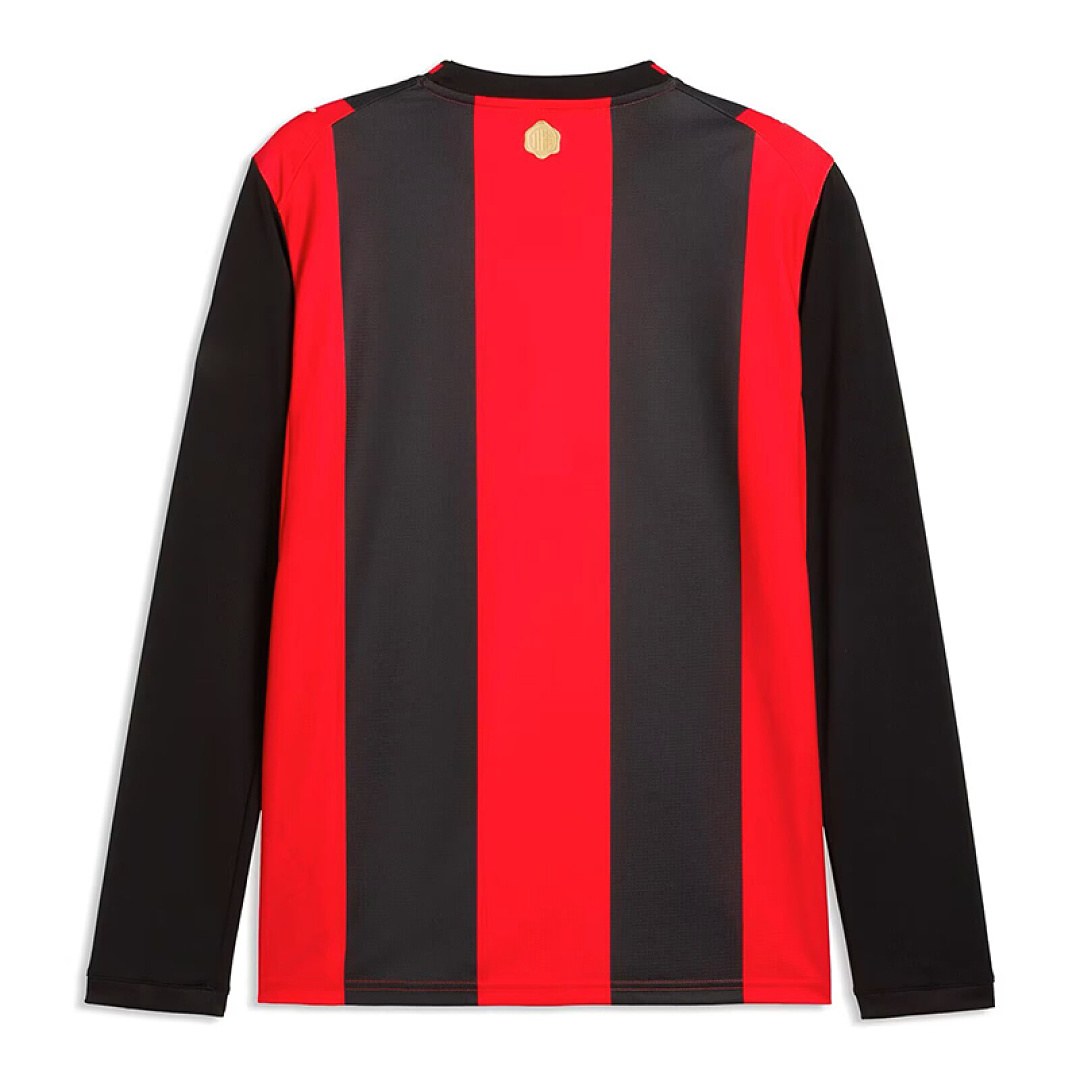2026/27 AC Milan Home Long Sleeve Soccer Jersey S-2XL