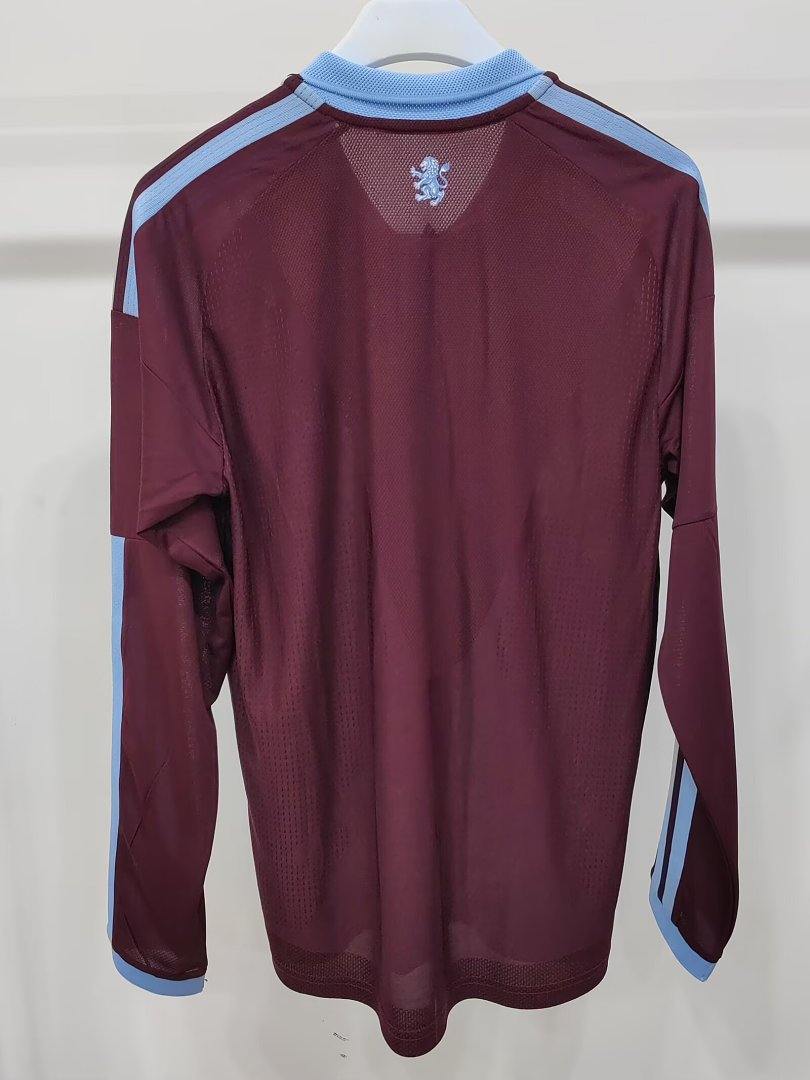 2026/27 Aston Villa Home Long Sleeve Soccer Jersey S-2XL
