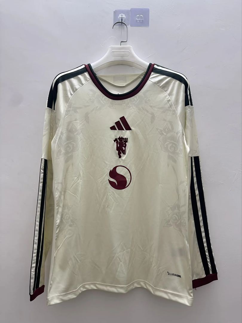 2026/27 Manchester United Third Away Long Sleeve Soccer Jersey S-4XL