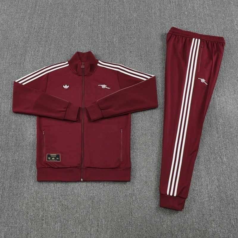 Arsenal 2025/26 Red long sleeve Jacket suit S-XXL