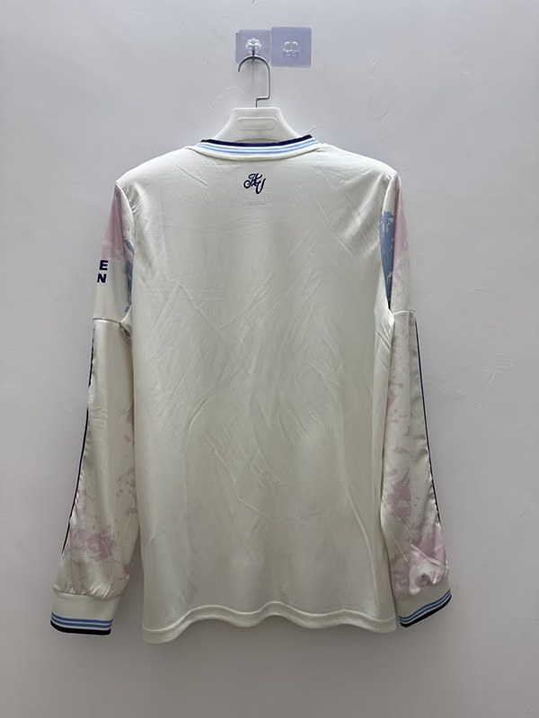 Aston Villa 2025/26 Third Away Long Sleeve Soccer jersey