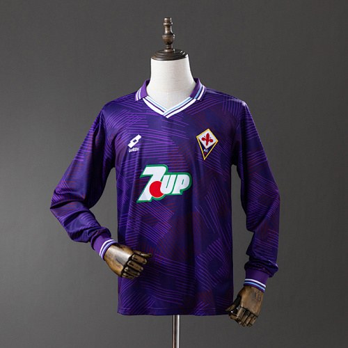 Retro Fiorentina 1992/93 home long sleeves size S-2XL