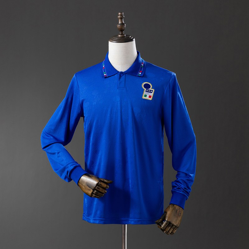 Retro Italy 1994 Home Long Sleeve soccer jerseys