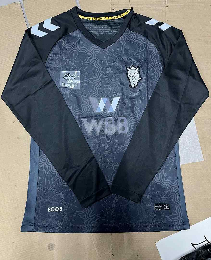 Sunderland 2025/26 Third Away long sleeves soccer jersey size S-2XL