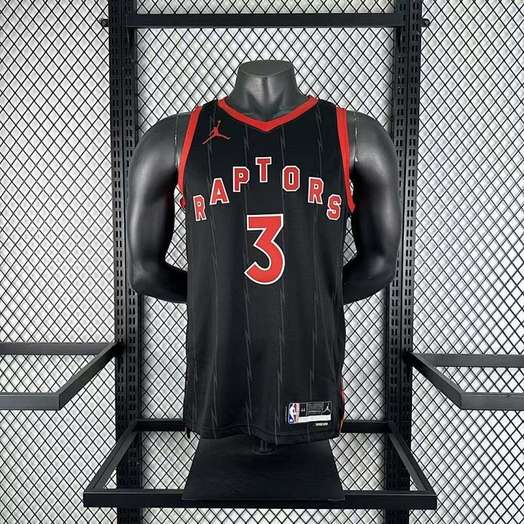 Season 2023 Toronto Raptors Black No. 3 INGRAM