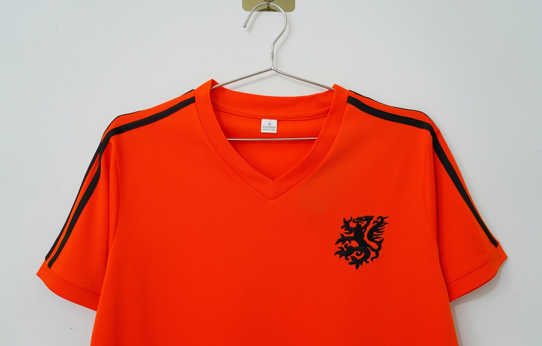 1974 Netherlands Home Retro Soccer Jersey S-XXL