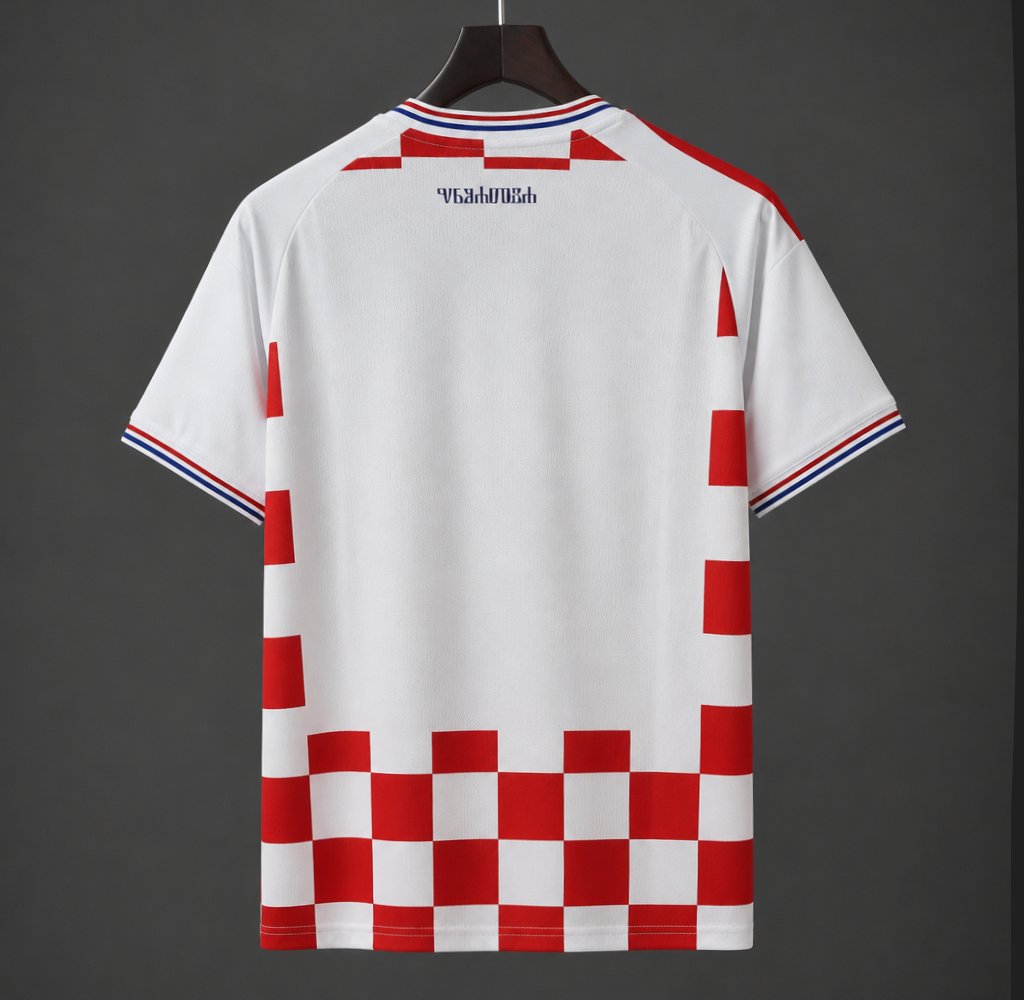 2026/27 Croatia Home Soccer Jersey S-2XL