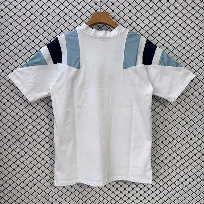2026 Argentina White EQT Tricolor Casual Retro T-Shirt Size S-2XL