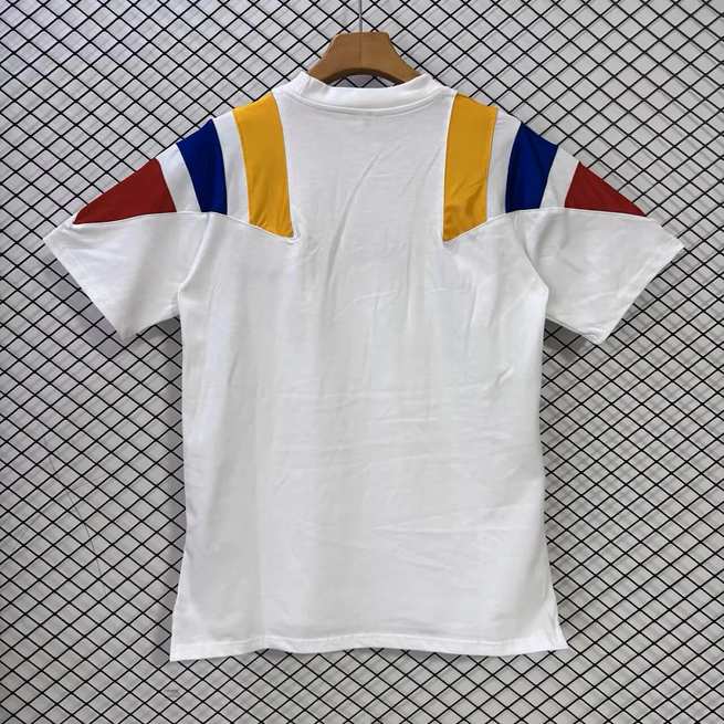 2026 Colombia White EQT Tricolor Casual Retro T-Shirt Size S-2XL