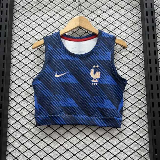 2026 Women's France Home Vest World Cup