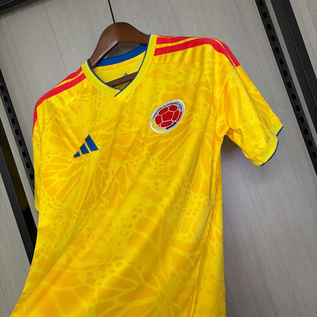 2026 World Cup Colombia Home Jersey S-4XL