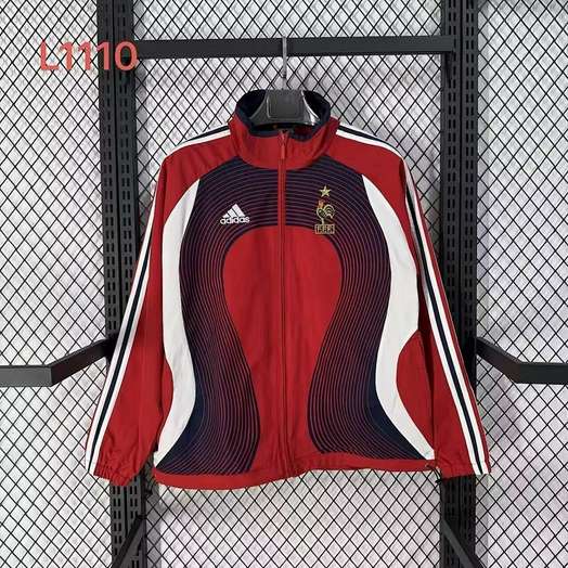 France 2026 Red windbreaker