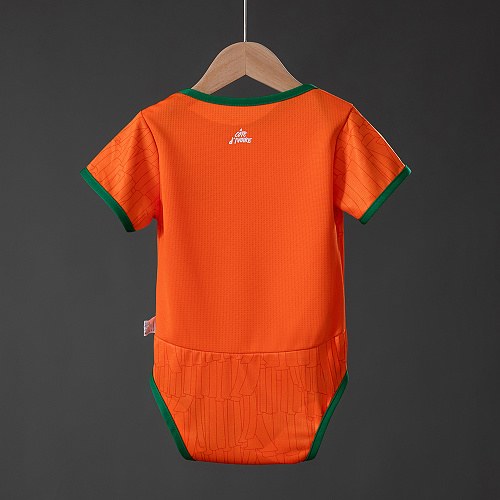 Ivory Coast 2026 Home Baby Jersey Size 9/12