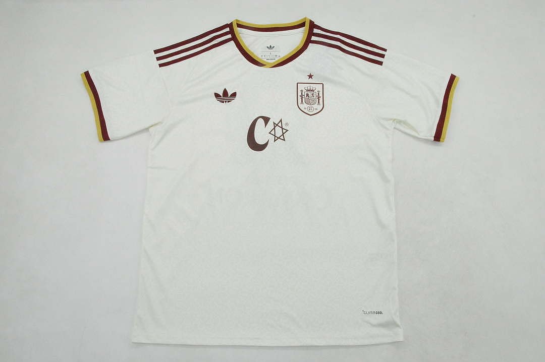 Mens Spain x CAMARON 2026 World Cup Away Special Printing Jersey S-4XL