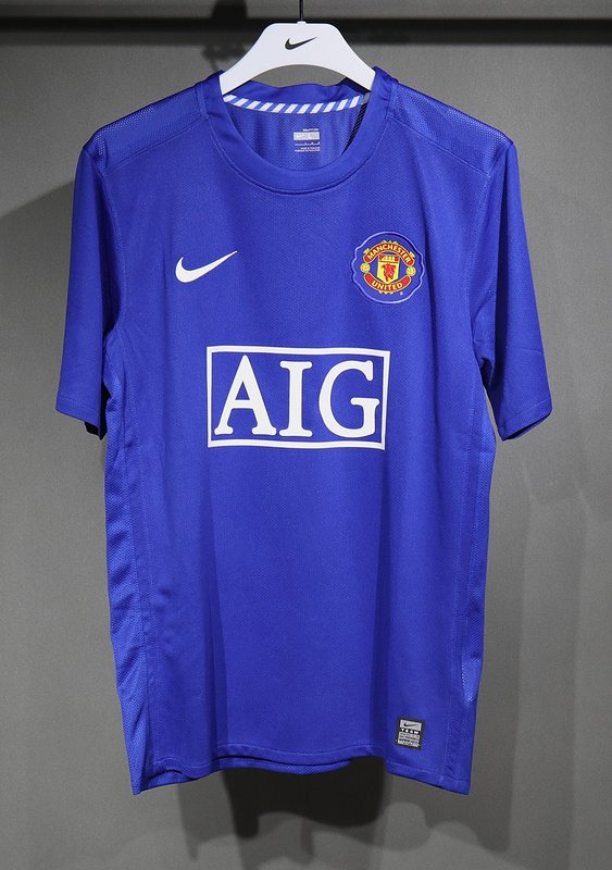 07-08 MNU Away retro player version jersey