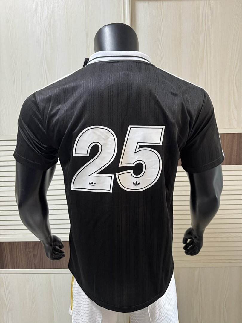 2025/26 AD x Oasis Tour Jacquard Black font 25 Player Version Jersey S-2XL