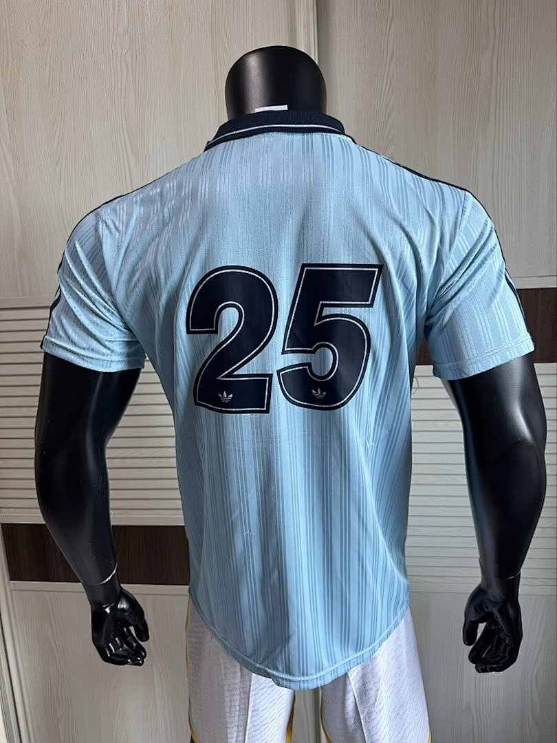2025/26 AD x Oasis Tour Jacquard Blue font 25 Player Version Jersey S-2XL