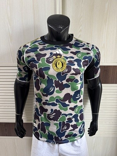 2025/26 BAPE X ADIDAS - FB Player Version jersey size S-2XL
