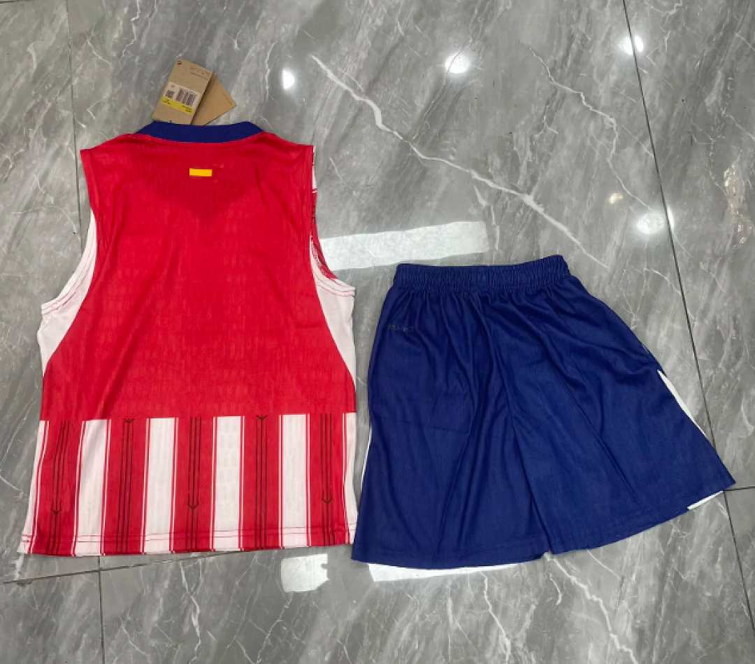 2026/27 Atletico Madrid Home Vest Suit S-2XL