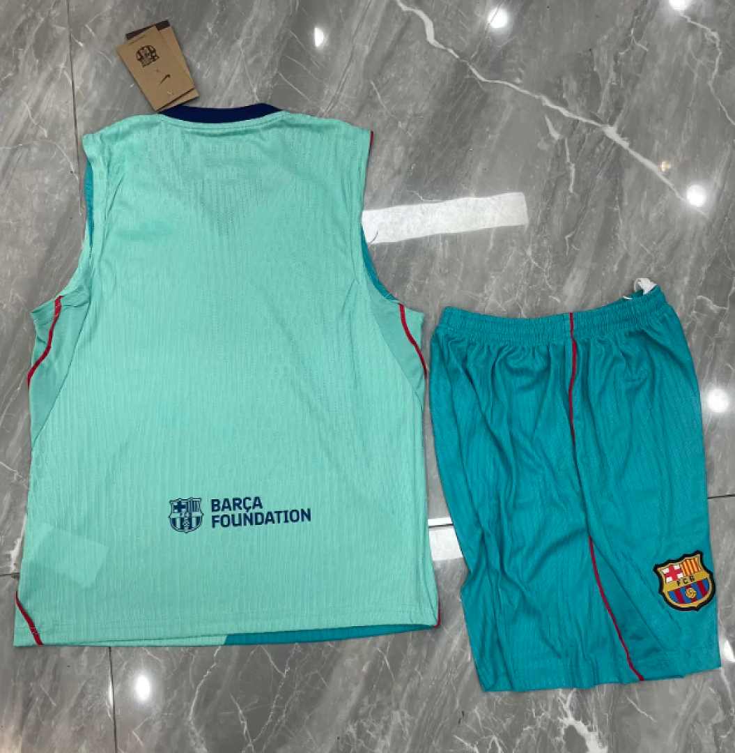 2026/27 Barcelona Third Away Vest Suit S-2XL
