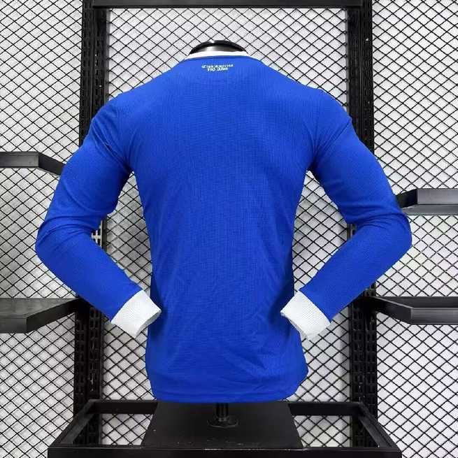 2026/27 Club America 110th Blue Long Sleeve Player Version Soccer Jersey S-4XL