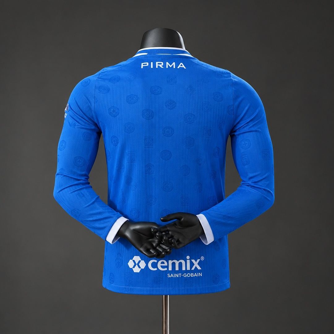 2026/27 Cruz Azul Home Long Sleeve Player Version Soccer Jersey S-2XL