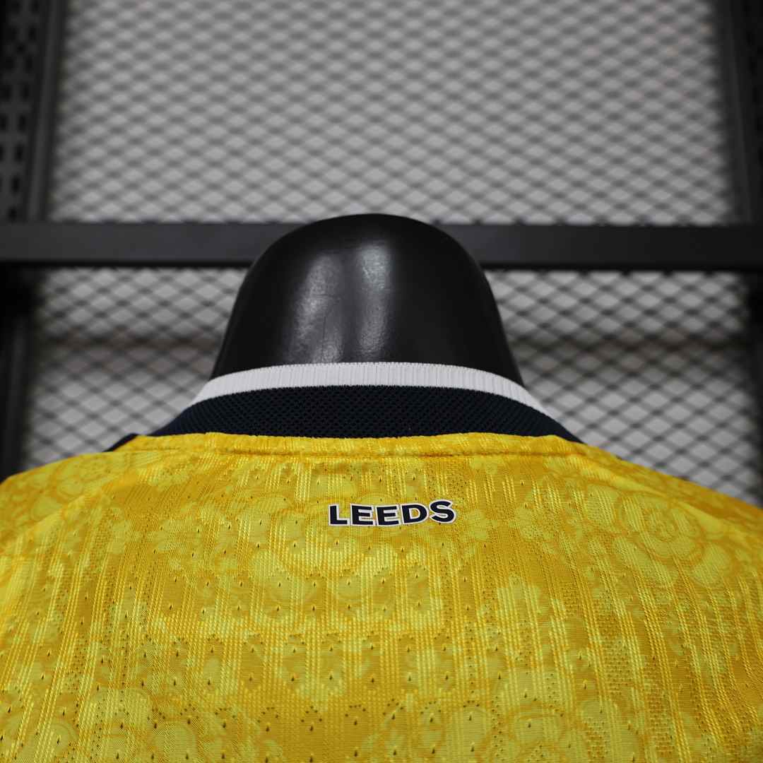 2026/27 Leeds United Away Player Version Soccer Jersey Size S-2XL