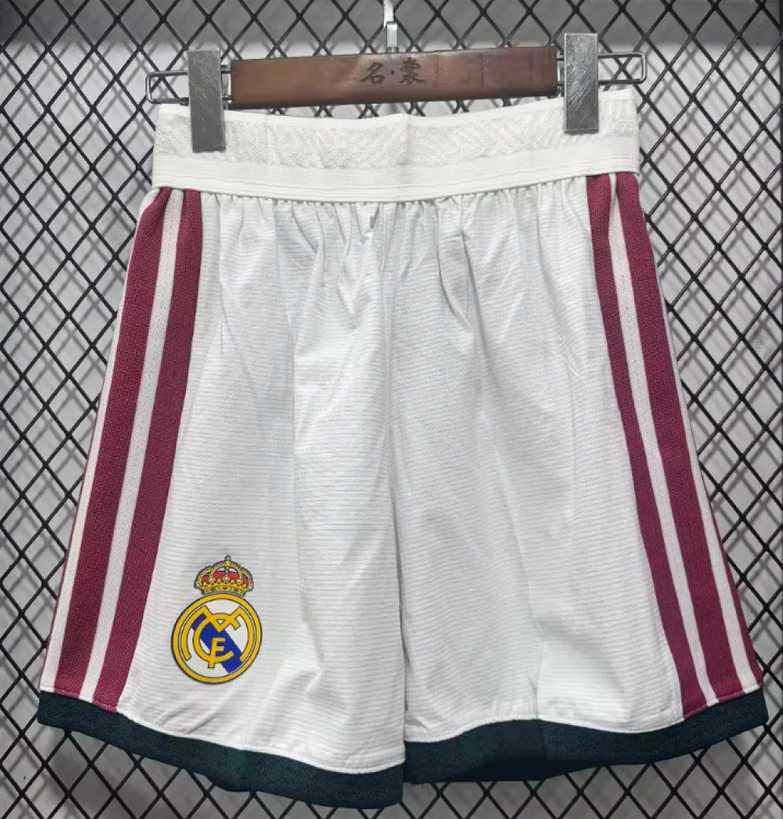 2026/27 Real Madrid Home Player Version Soccer Shorts S-2XL