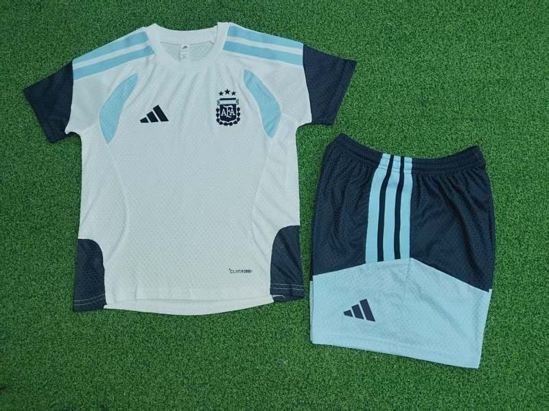 2026 Argentina white player version Kids kit