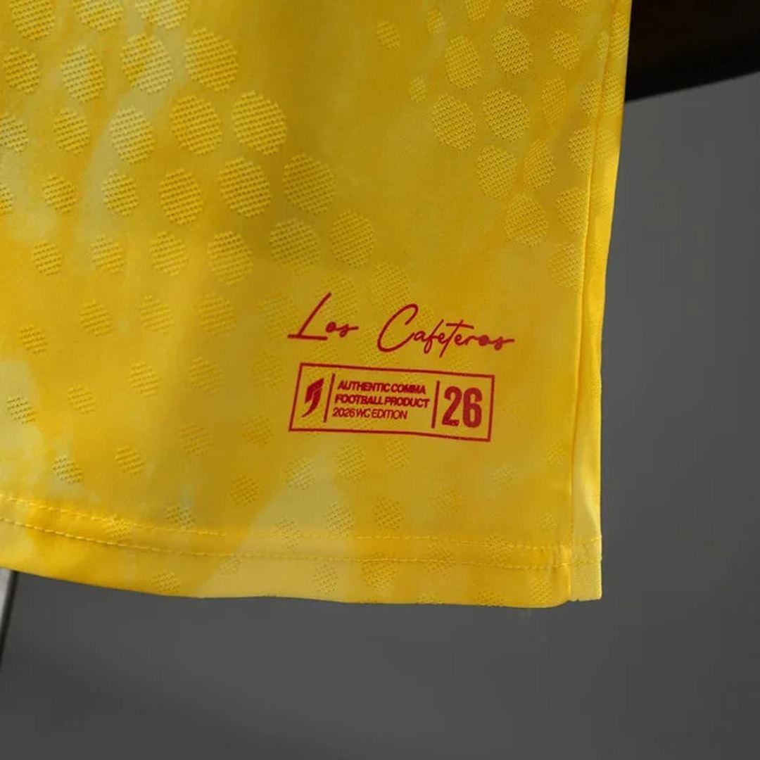 2026 Colombia Yellow Jersey Player Version S-XXL