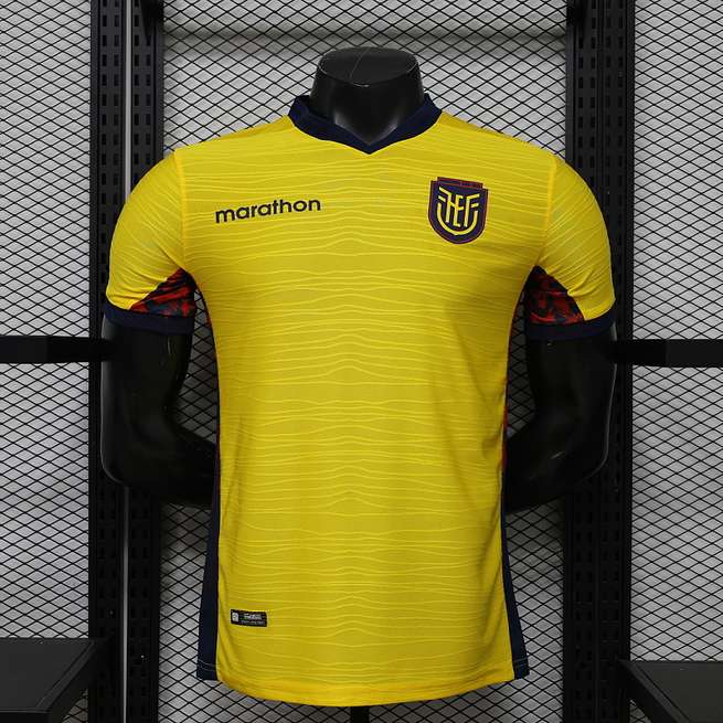 2026 Player Ecuador Home Kit World Cup