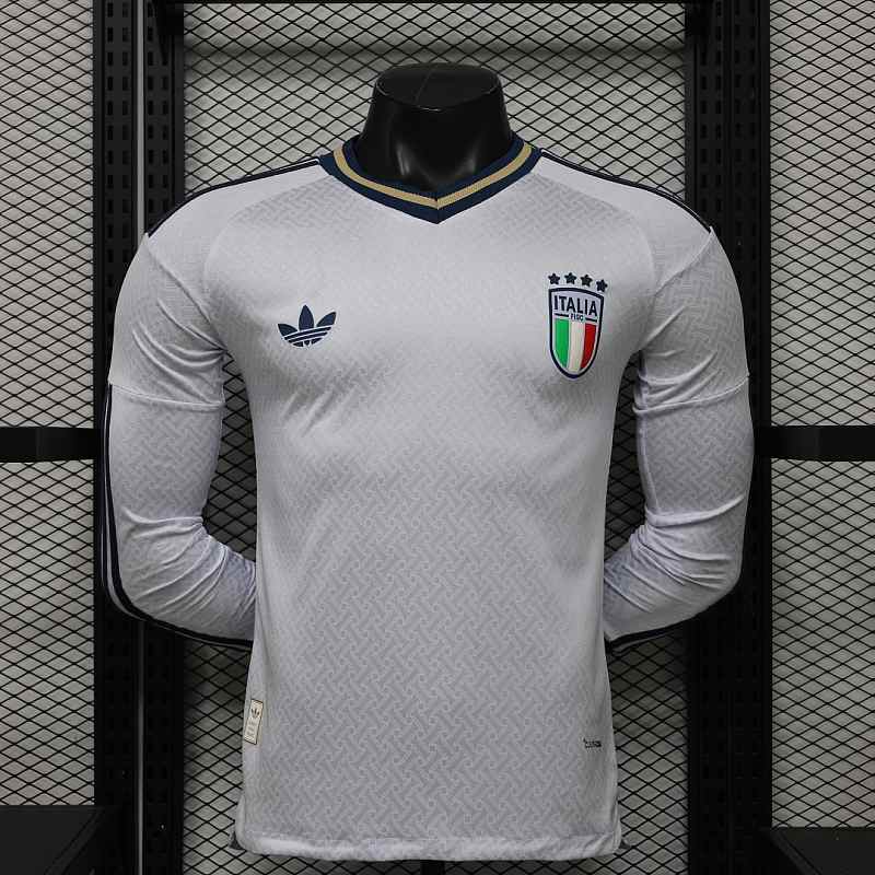 2026 Player Italy Away Long Sleeve Kit S-3XL World Cup