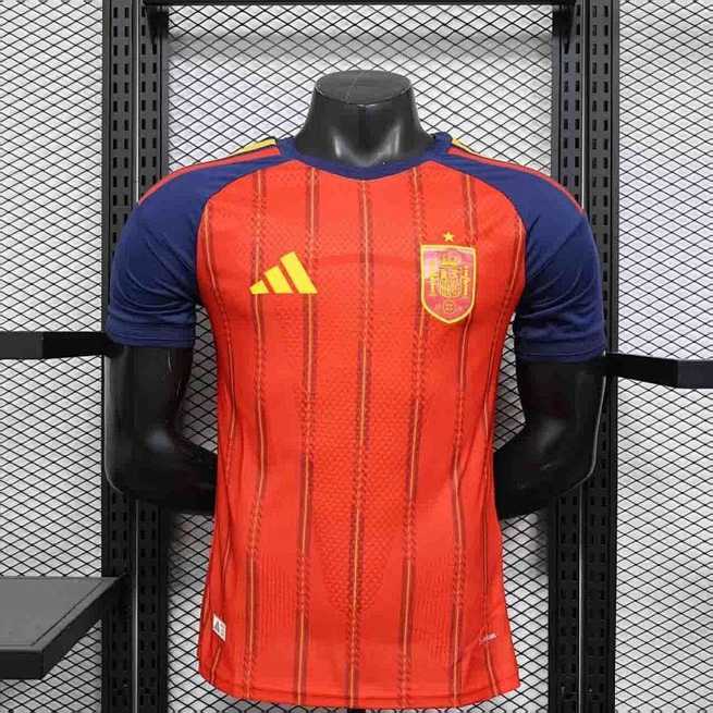 2026 Player Spain Home Kit World Cup S-4XL