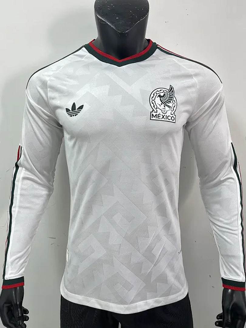 2026 Players Mexico Away Kit World Cup Long Sleeve Kit