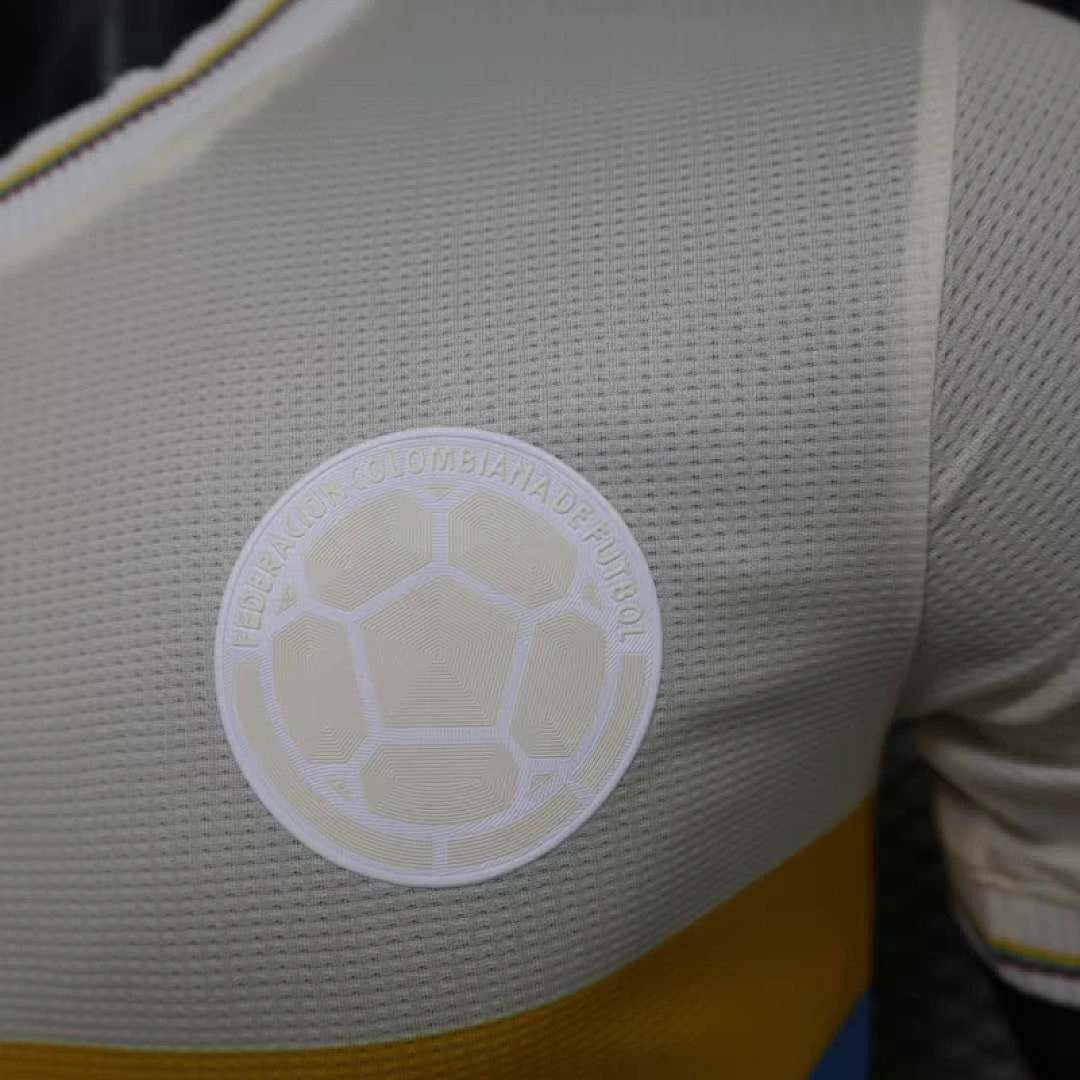 24/25 Colombia 100th Anniversary Edition White Player Version Jersey S-XXL