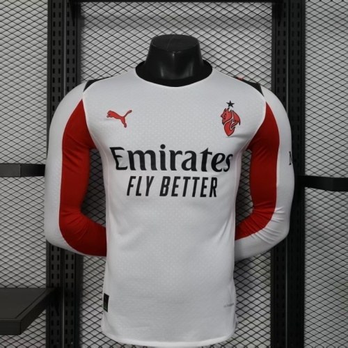 25-26 ACM Away Long Sleeve Player version jersey