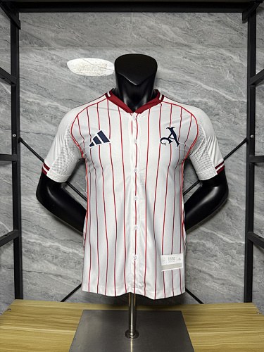 25-26 ASN white baseball player version jersey