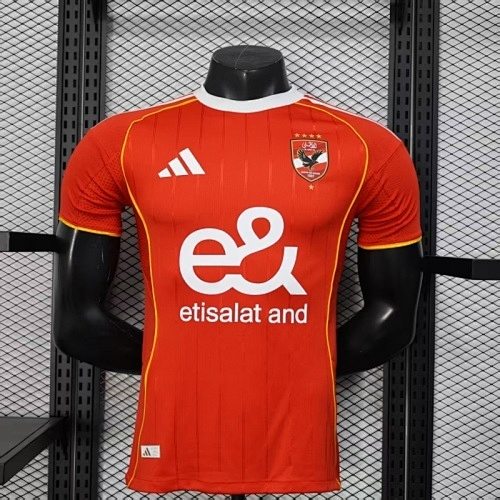 25-26 Al Ahly home player version jersey