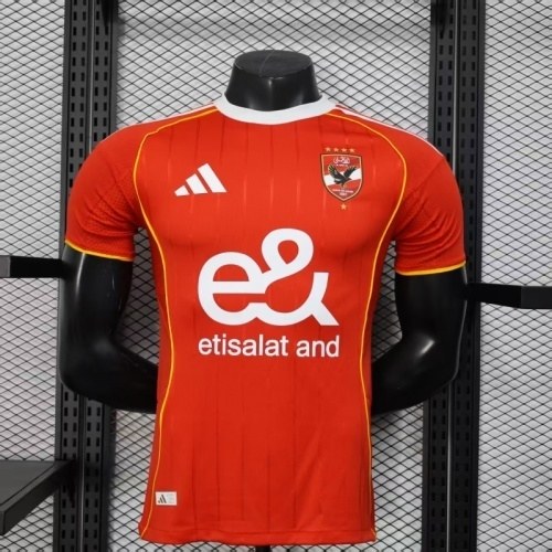 25-26 Al Ahly home player version jersey