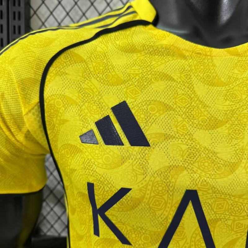 25-26 Al-Nassr home player version soccer jersey